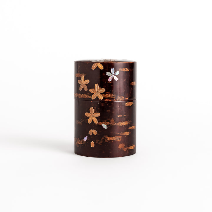 Aritsan Pearl Sakura Cherry Bark Tea Caddy