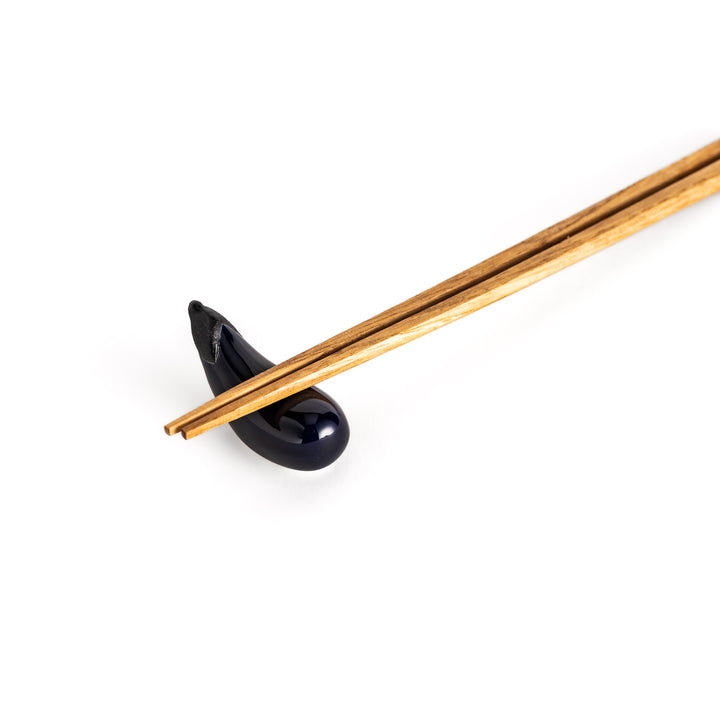 Eggplant Chopsticks Rest