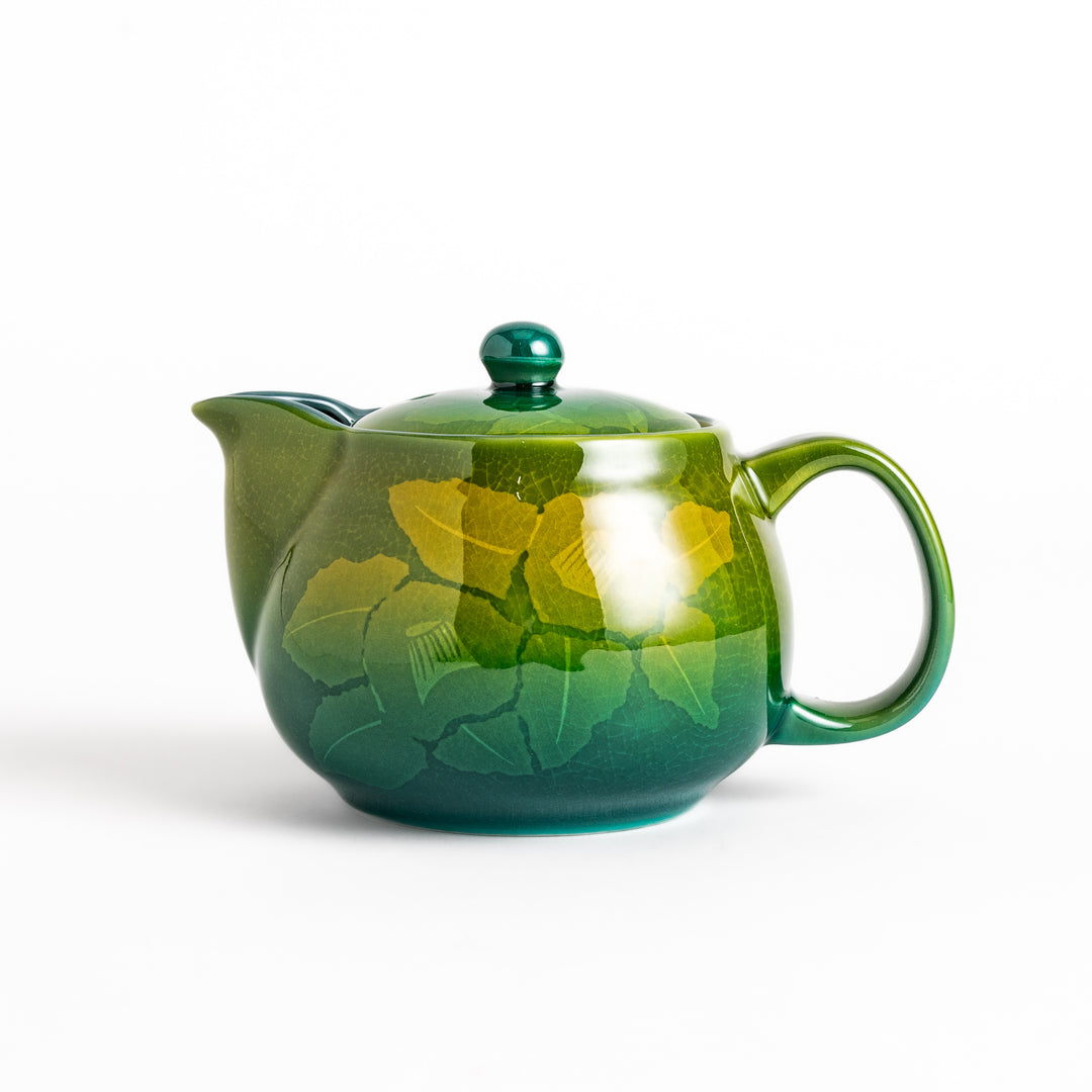 Green Camellia Teapot