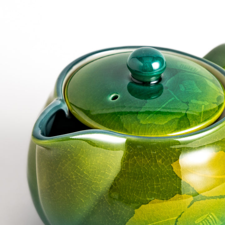 Green Camellia Teapot