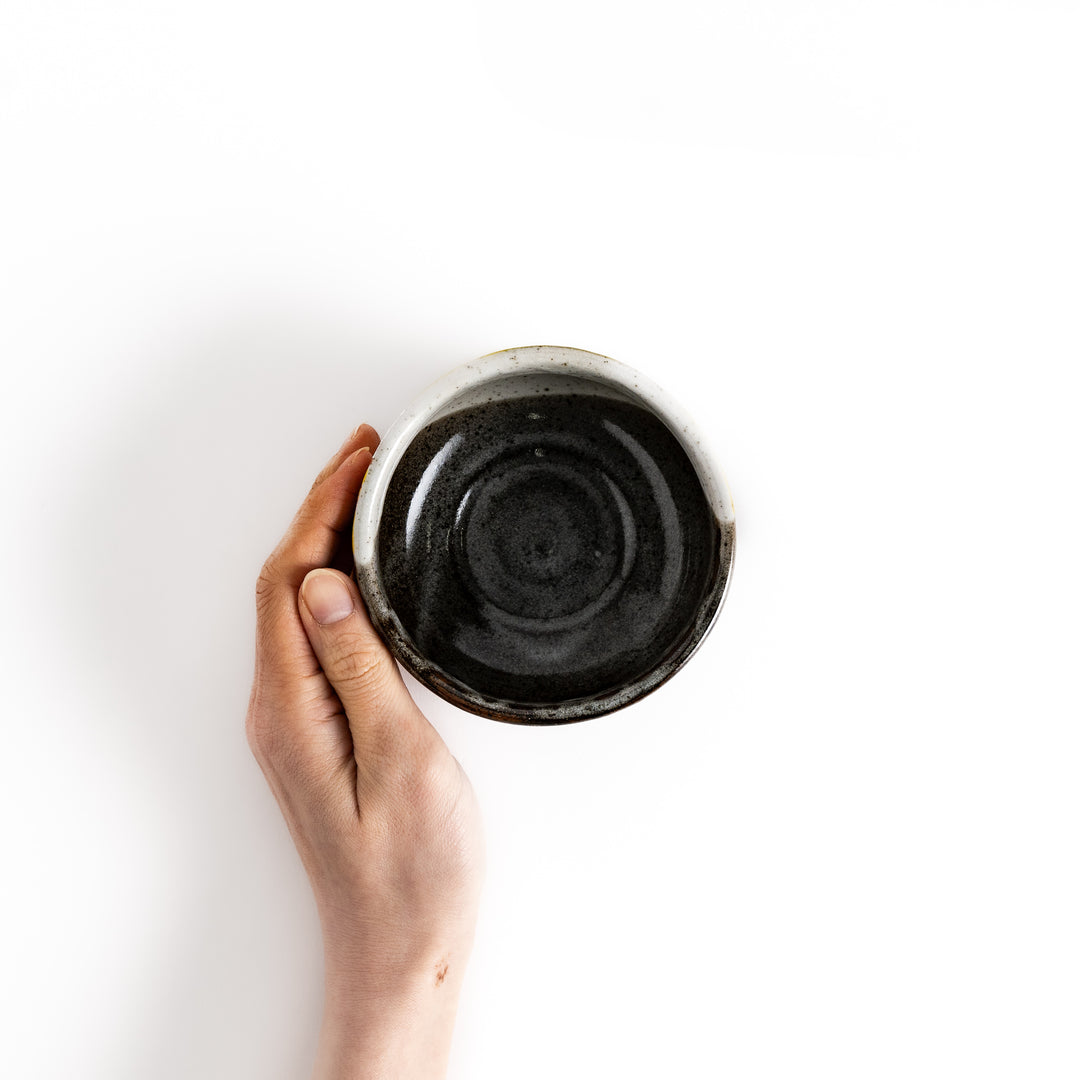 Mountain Sakura and Birds Matcha Bowl