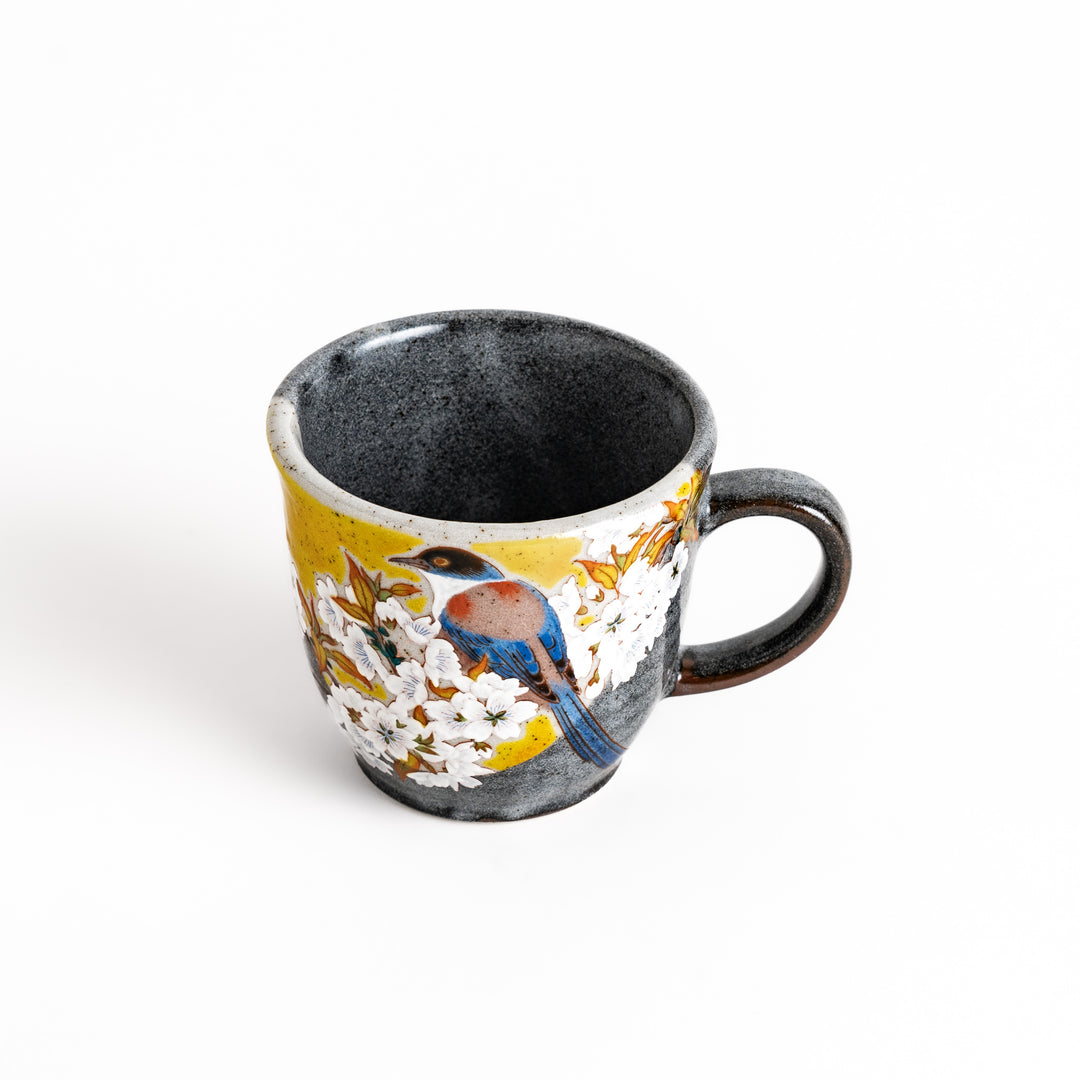 Mountain Sakura and Birds Mug