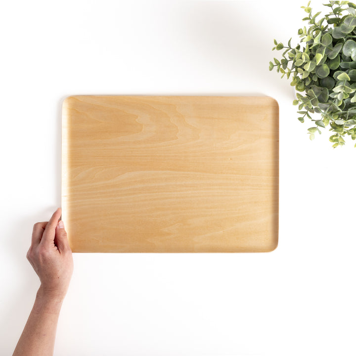 Premium Japanese Linden Wood Tray