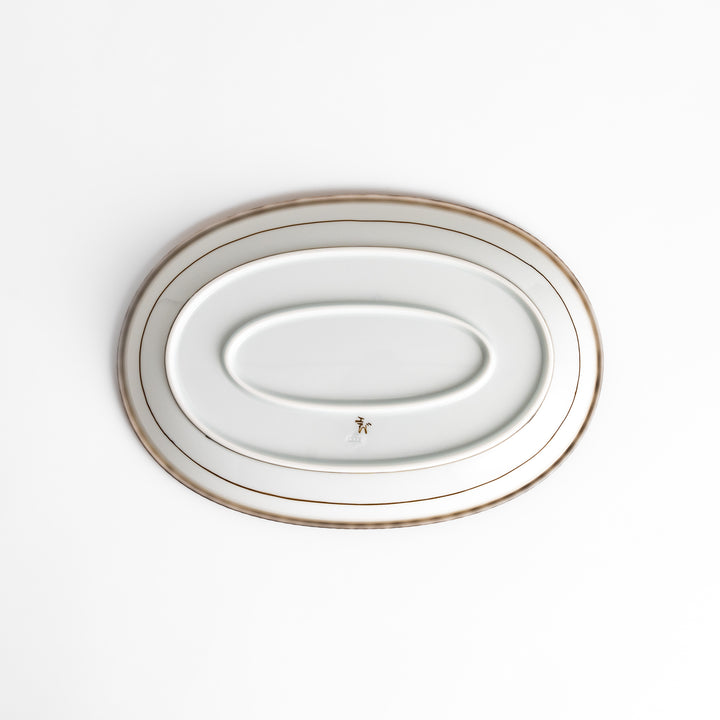 Classic white dinner plate with a unique beaded design, ideal for everyday dining or special occasions.