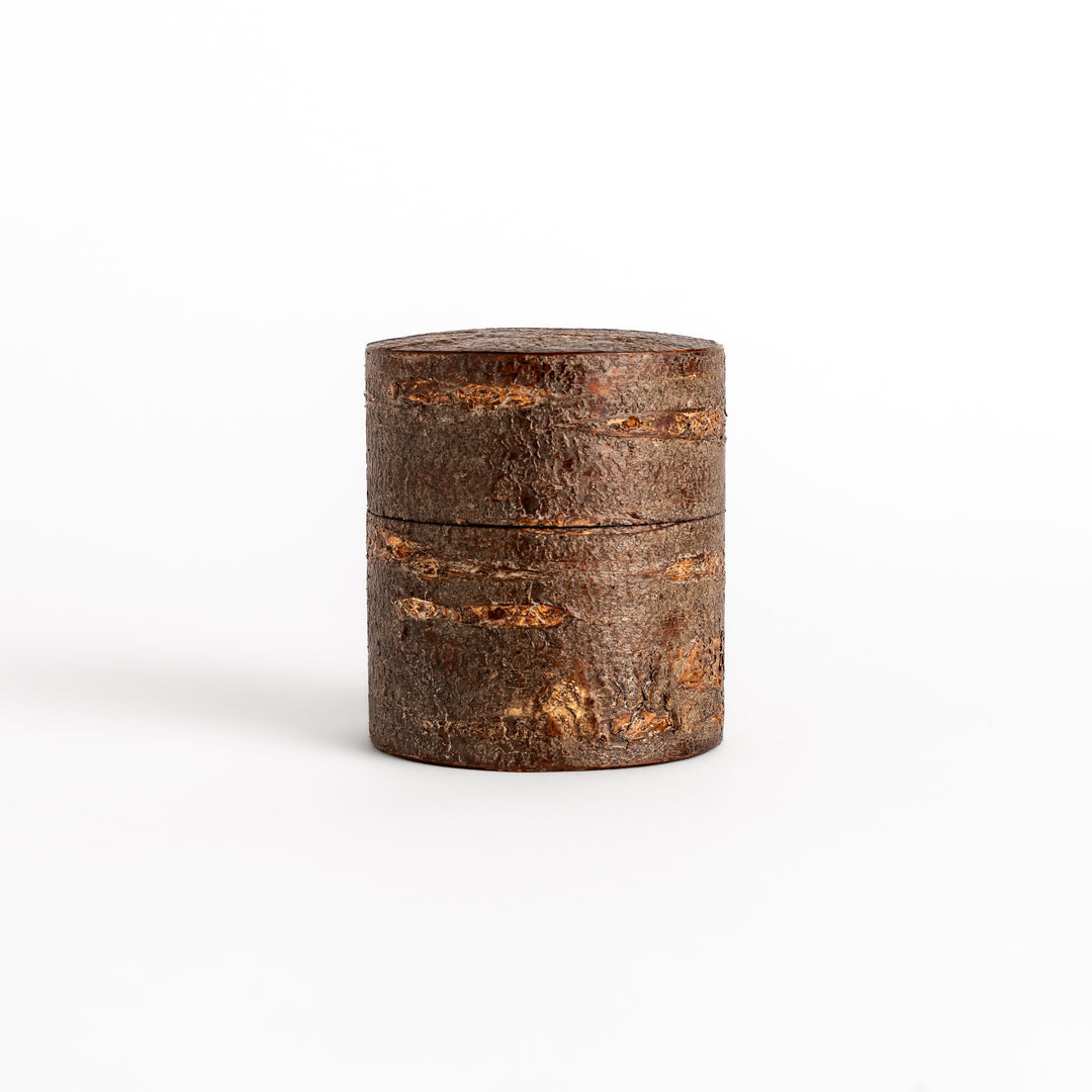 Small Rustic Cherry Bark Tea Caddy