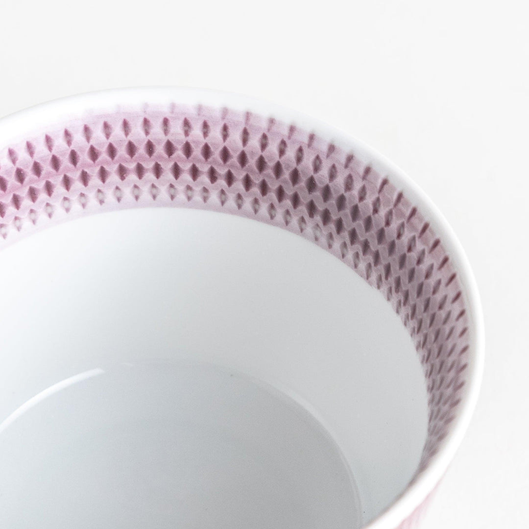 Ceramic condiment bowls, each with a delicate gradient pattern. The bowls are in various pastel colors, including red, green, turkish blue, purple, and blue showcasing their textured design.