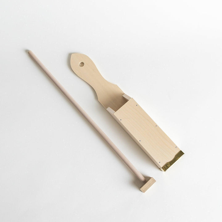 A wooden tool